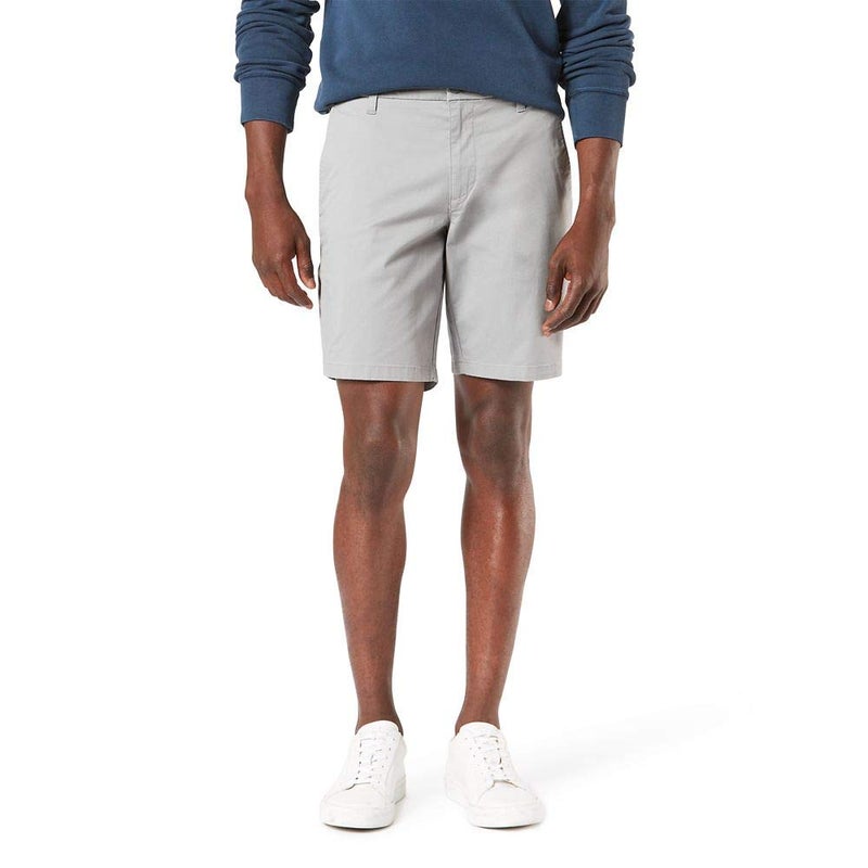 Dockers Men's Ultimate Straight Fit Supreme Flex Shorts (Regular and Big & Tall), Foil Grey, 44 - Image 1